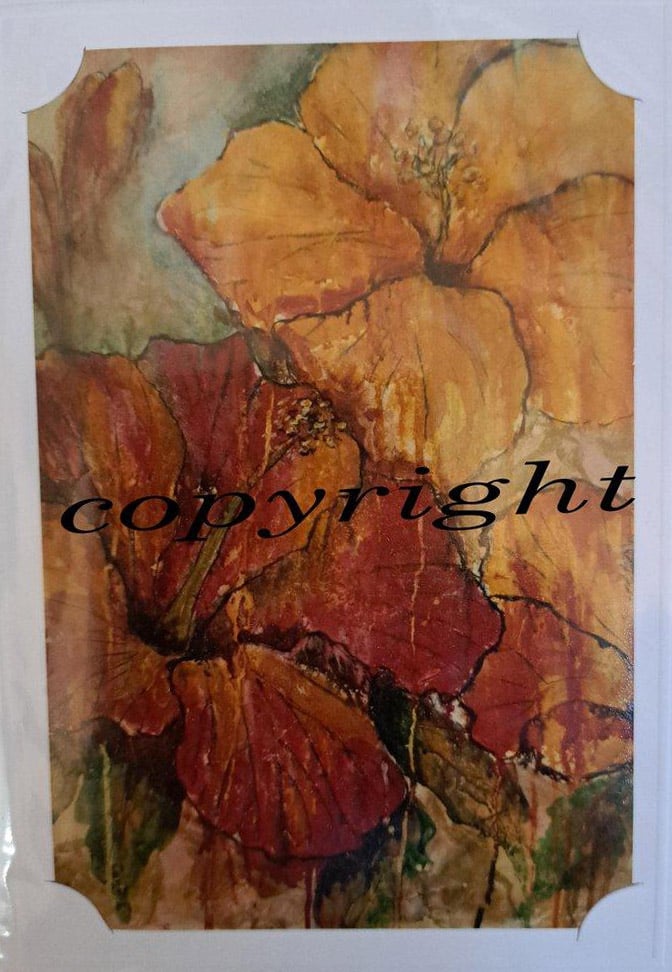 flowers card